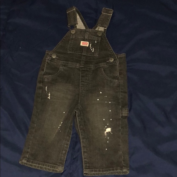 baby boy black levi jeans